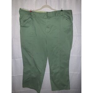 Venezia‎ Womens 28 Light Green Capris
